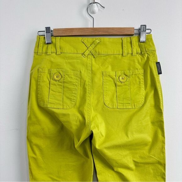 Vintage 90’s Moschino Bright Green Low Rise Pants - Picture 5 of 16